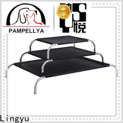 Lingyu best raised dog bed company for pet hospital