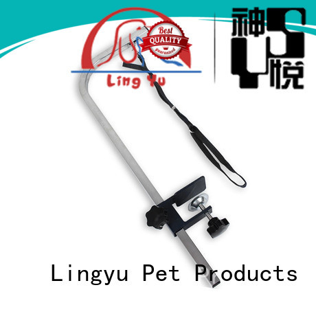 Lingyu high quality dog grooming table arm for busniess for kennel